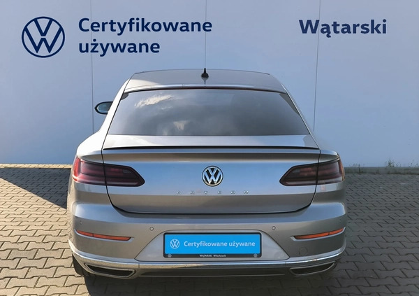 Volkswagen Arteon cena 125900 przebieg: 115418, rok produkcji 2019 z Góra małe 232